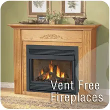 Vent Free Gas Fireplaces